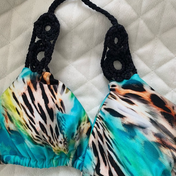 ❌Sold❌ LULI FAMA SWIMSUIT TOP & BIKINI XS - Picture 3 of 3